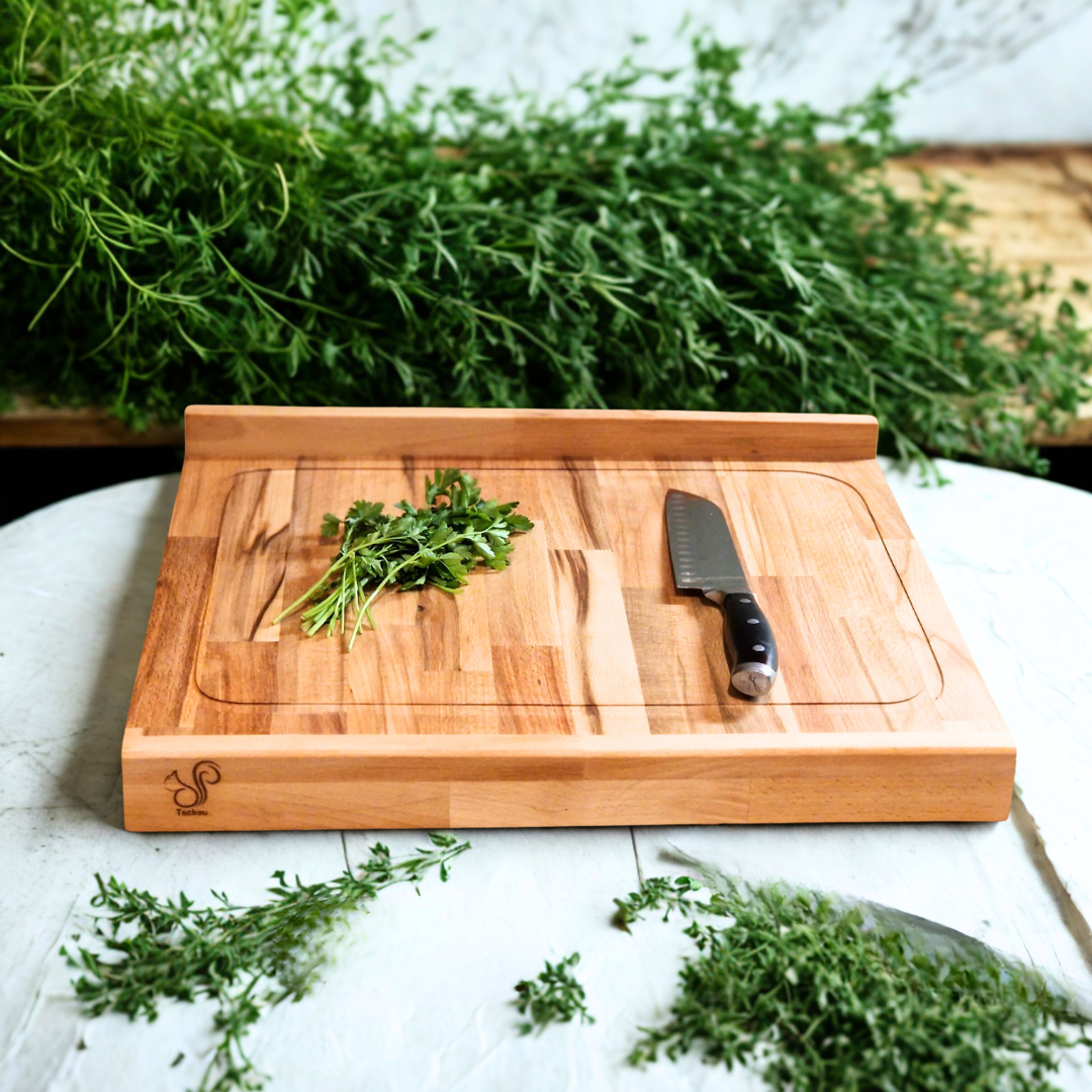 Solid Wood Cutting Boards Made in France | Teckou