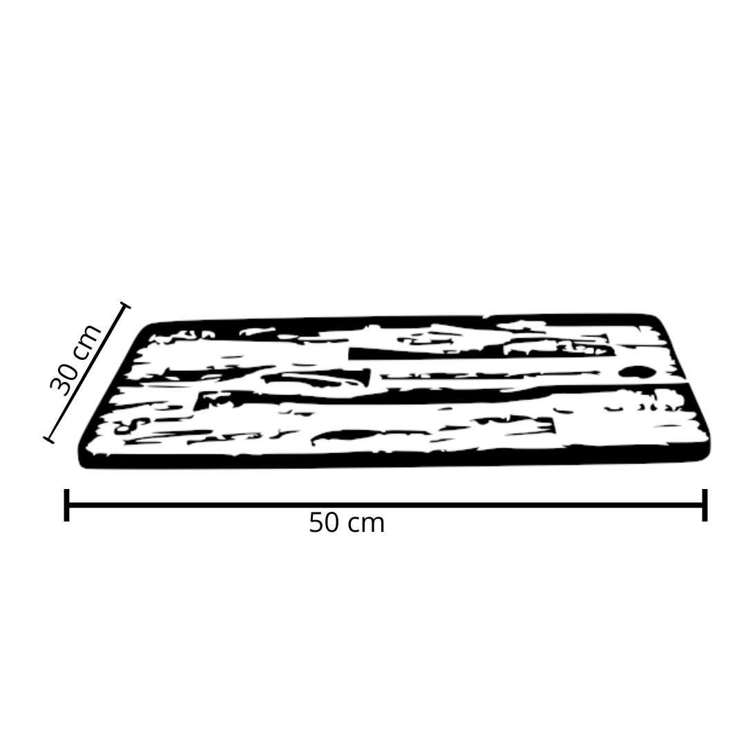 planche en bois massif
