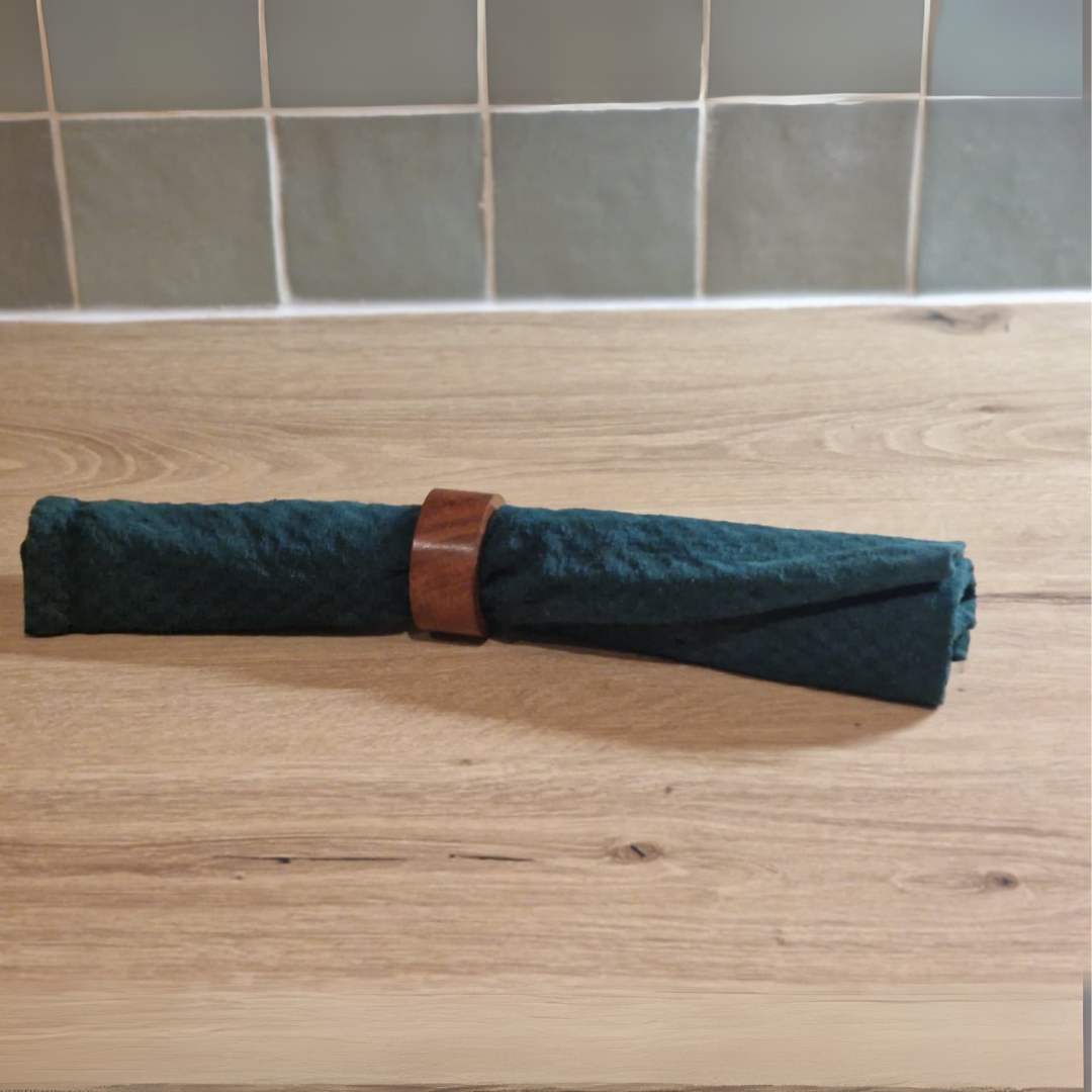 rond de serviette en bois
