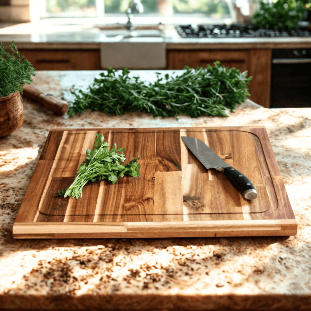 XXL noble wood cutting board – French Craftsmanship | Teckou