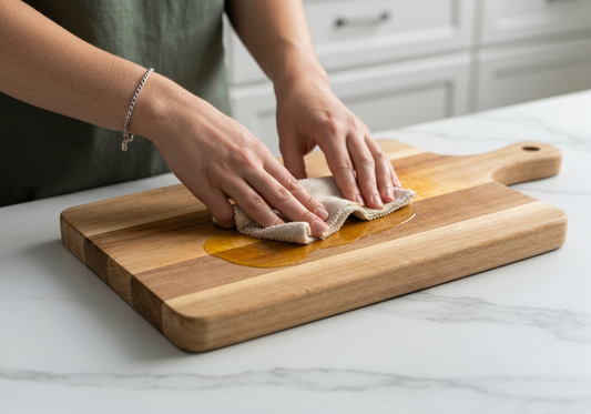 nettoyage planche à decouper en bois