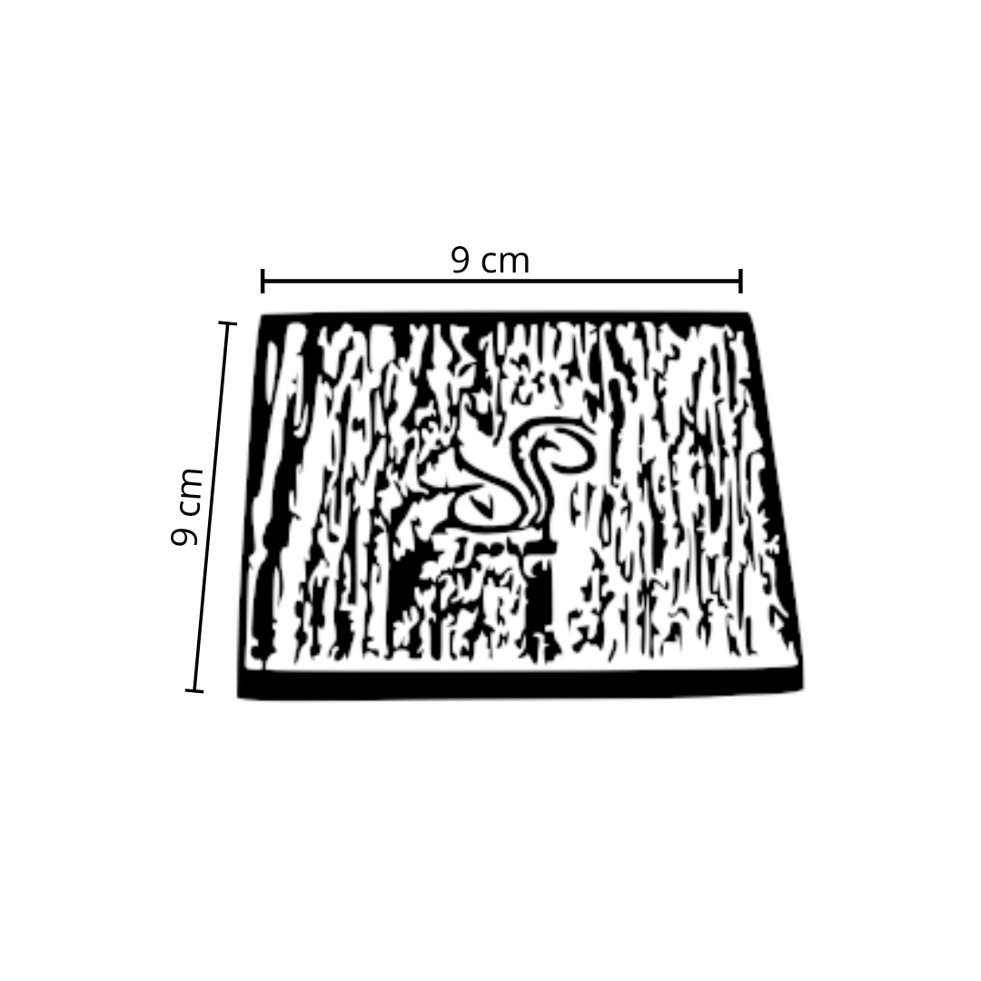 Teckou  1 dessous de verre Noyer