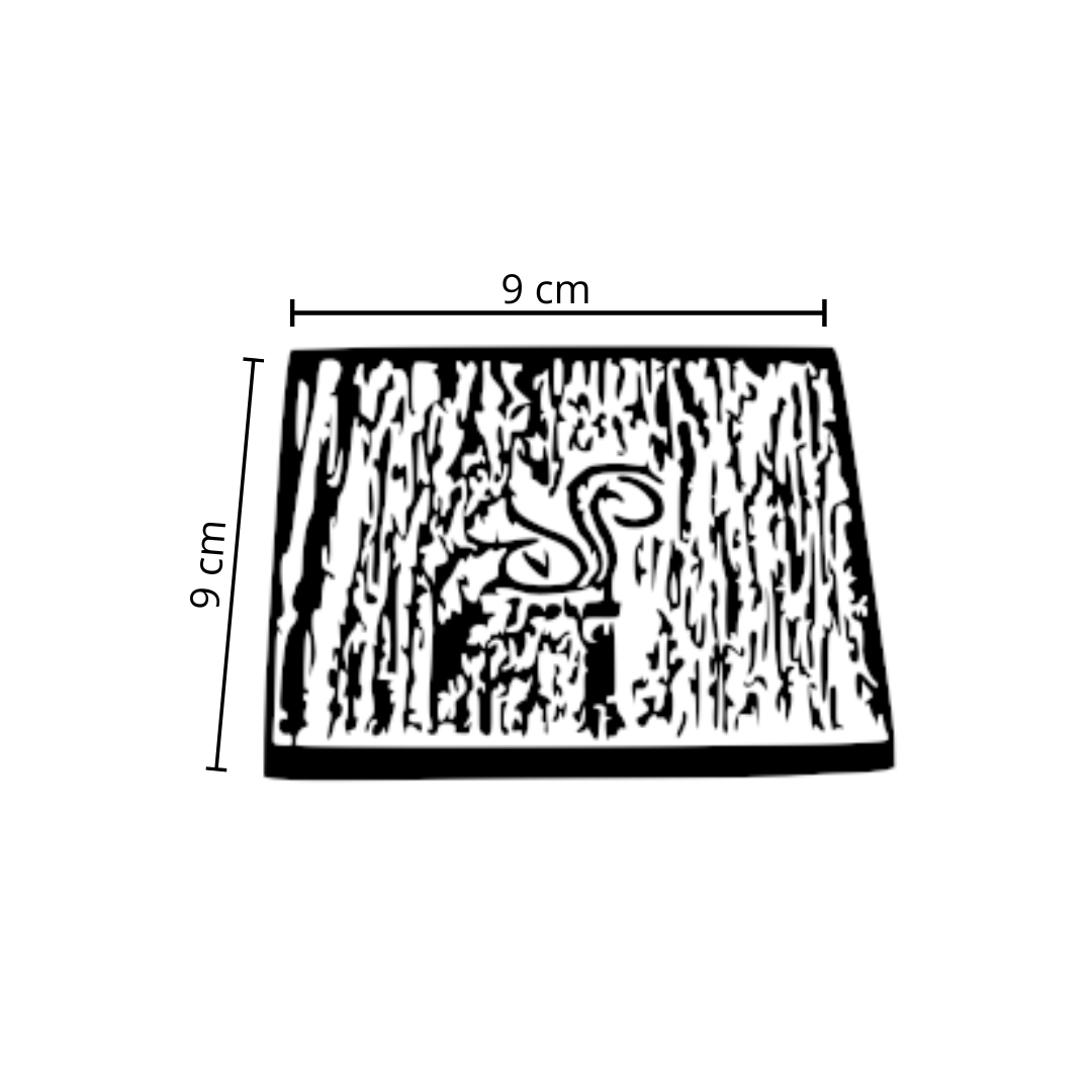 6 Dessous de verre Acacia