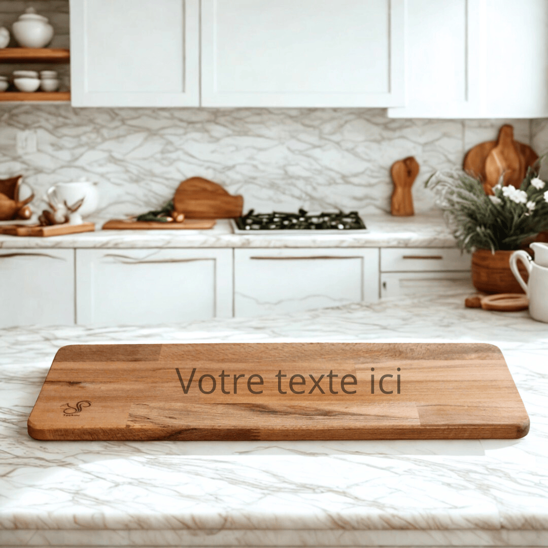 Teckou  Planche Apéro personnalisée - Hêtre