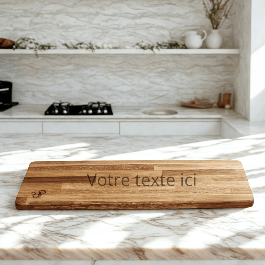 Teckou  Planche Apéro personnalisée - Chêne