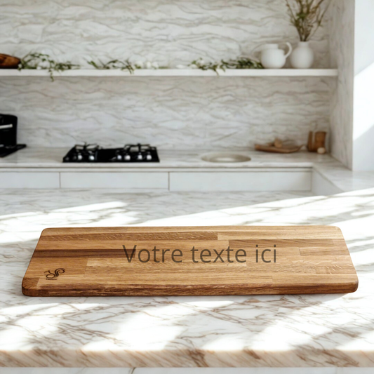 Planche Apéro personnalisée - Chêne
