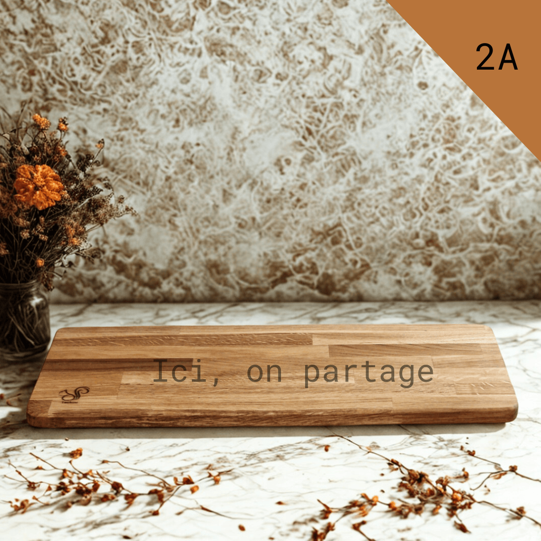 Teckou  Planche Apéro personnalisée - Chêne
