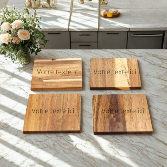 Personnalisation Incluse - Dessous de Verre