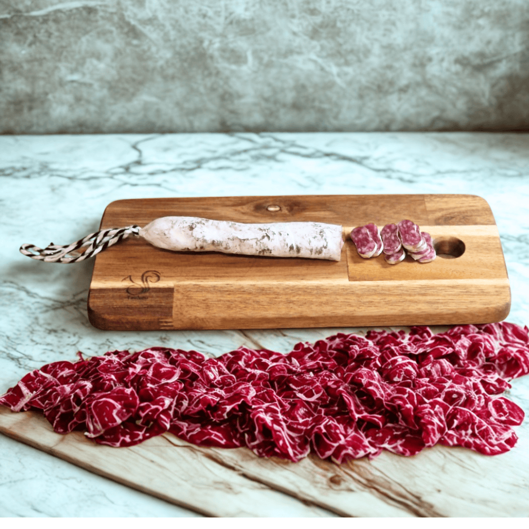 Teckou  planche à saucisson Planche à saucisson Acacia