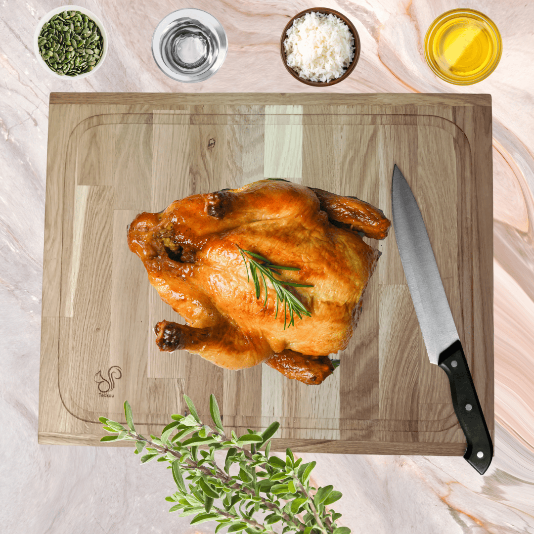 Teckou  Planches à découper XXL Chêne