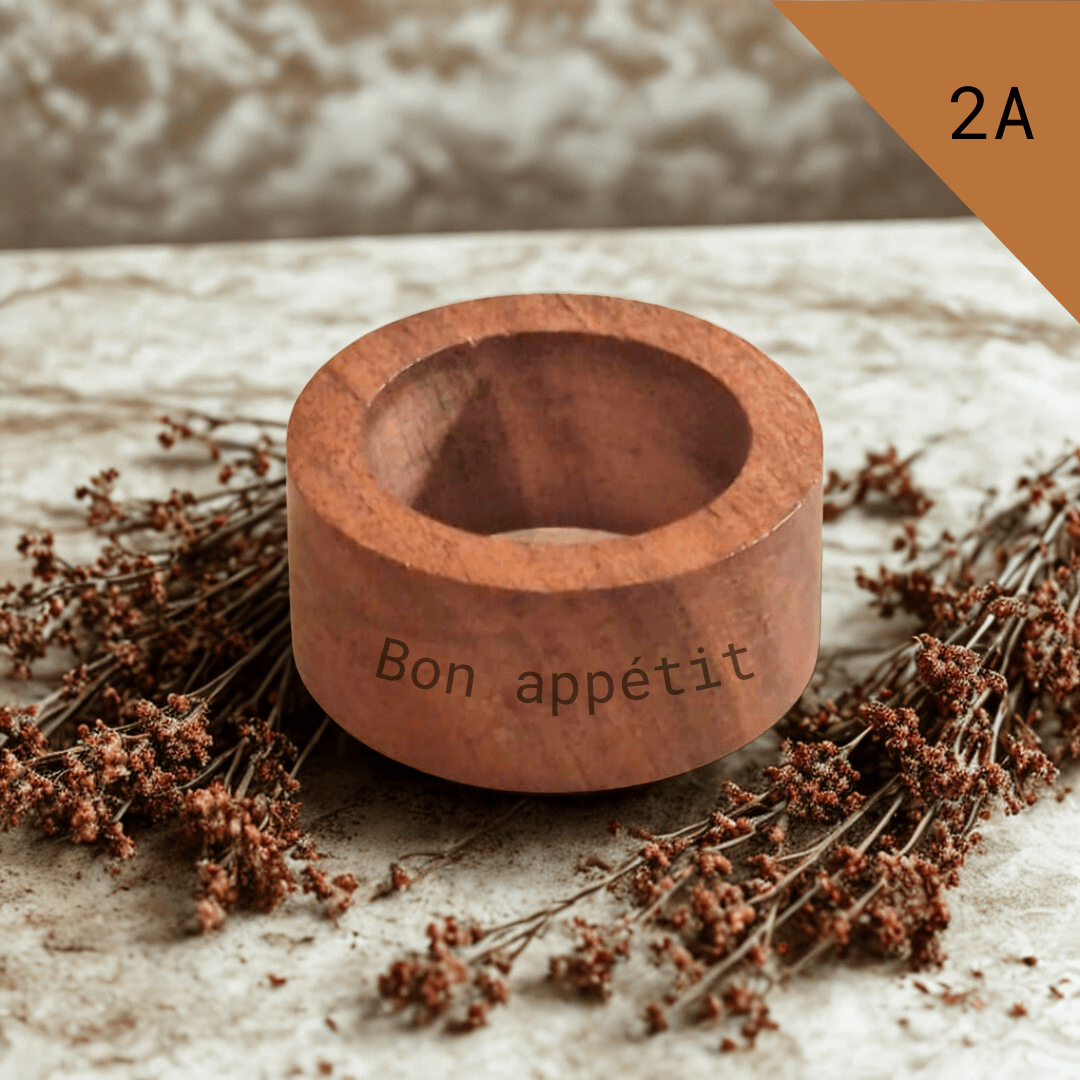 Ronds de serviettes personnalisées