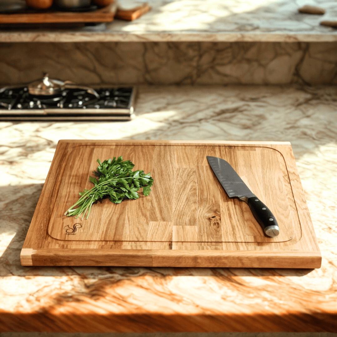 Teckou  Planches à découper XXL Chêne